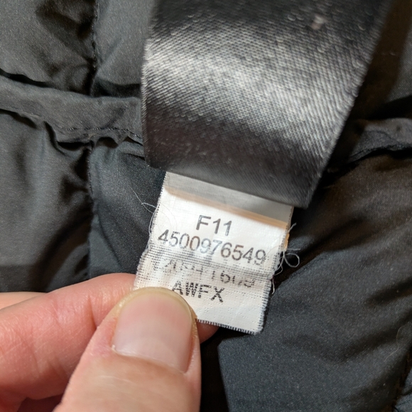 2011 The North Face 600 Women's Black Hooded Down Puffer Coat - Picture 15 of 16